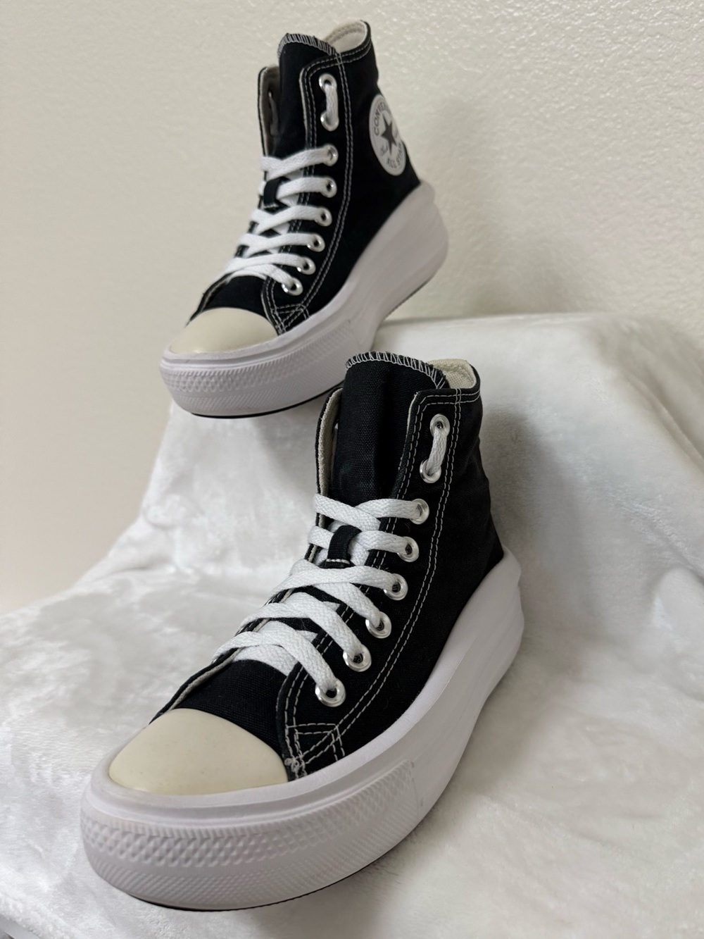 Converse Chuck Taylor All Star Move Platform High Top Black Size 6.5W
